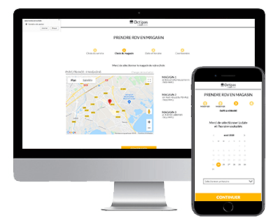 Rendez-vous en magasin - Octipas