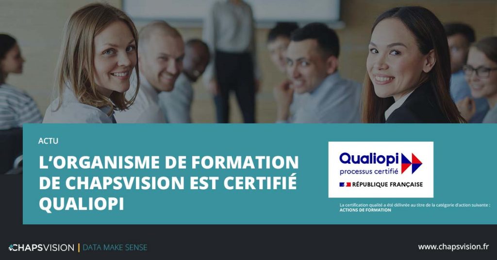 ChapsVision obtient la certification Qualiopi