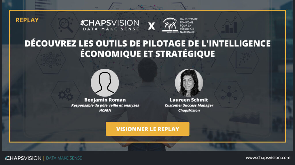 Replay Webinaire : outils de pilotage de l'intelligence économique et stratégique