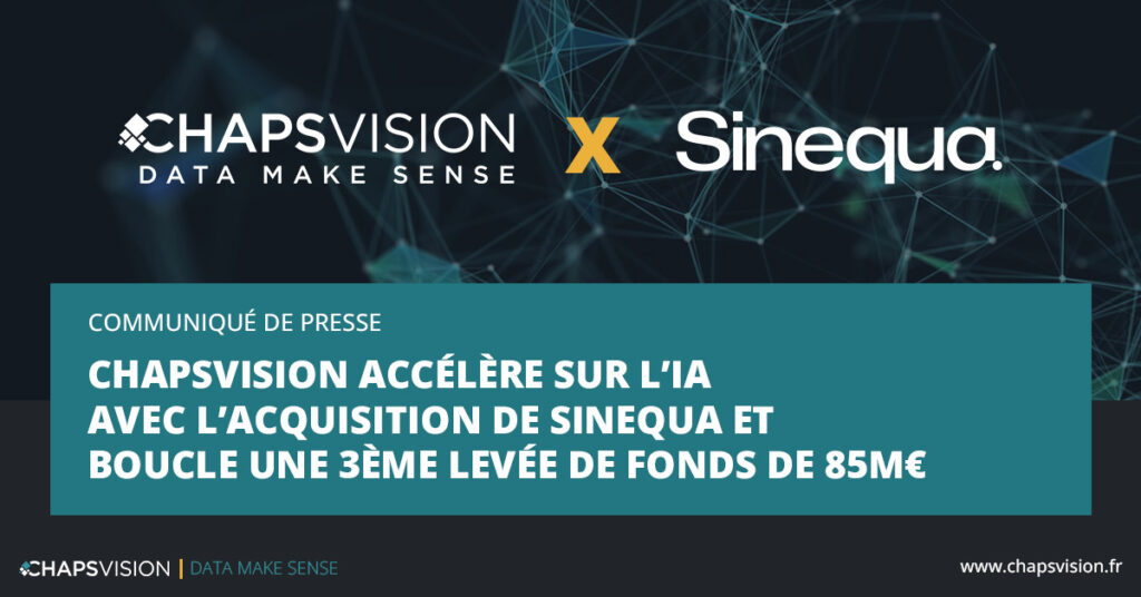 Communiqué de Presse - Acquisition de Sinequa et nouvelle levée de fonds
